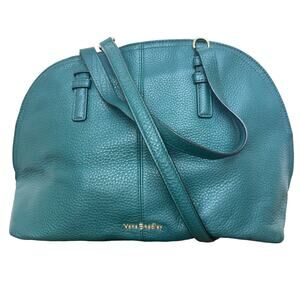 Vera Bradley Leather Satchel - Gorgeous Green